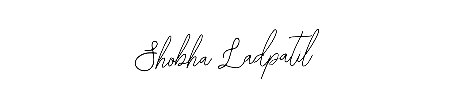 You should practise on your own different ways (Bearetta-2O07w) to write your name (Shobha Ladpatil) in signature. don't let someone else do it for you. Shobha Ladpatil signature style 12 images and pictures png