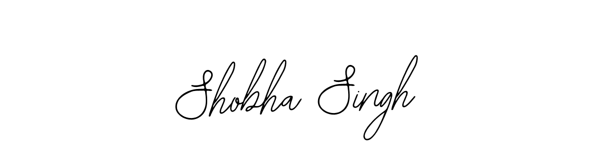 Design your own signature with our free online signature maker. With this signature software, you can create a handwritten (Bearetta-2O07w) signature for name Shobha Singh. Shobha Singh signature style 12 images and pictures png