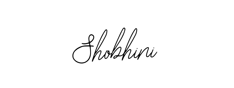 Design your own signature with our free online signature maker. With this signature software, you can create a handwritten (Bearetta-2O07w) signature for name Shobhini. Shobhini signature style 12 images and pictures png