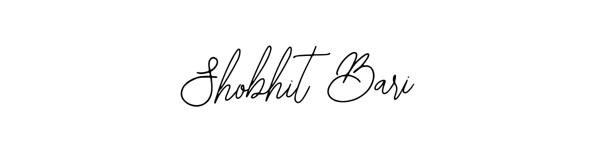 Make a beautiful signature design for name Shobhit Bari. Use this online signature maker to create a handwritten signature for free. Shobhit Bari signature style 12 images and pictures png