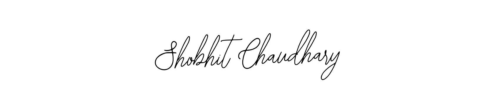 How to make Shobhit Chaudhary name signature. Use Bearetta-2O07w style for creating short signs online. This is the latest handwritten sign. Shobhit Chaudhary signature style 12 images and pictures png