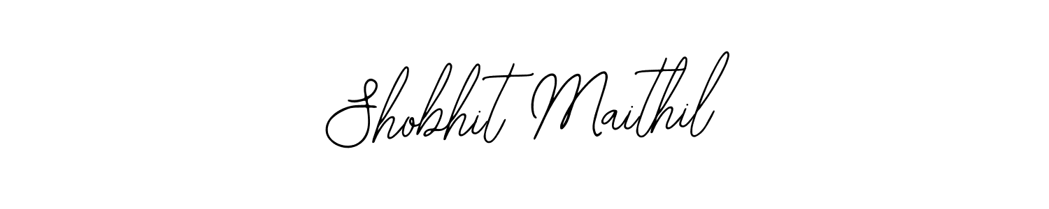 Make a beautiful signature design for name Shobhit Maithil. With this signature (Bearetta-2O07w) style, you can create a handwritten signature for free. Shobhit Maithil signature style 12 images and pictures png