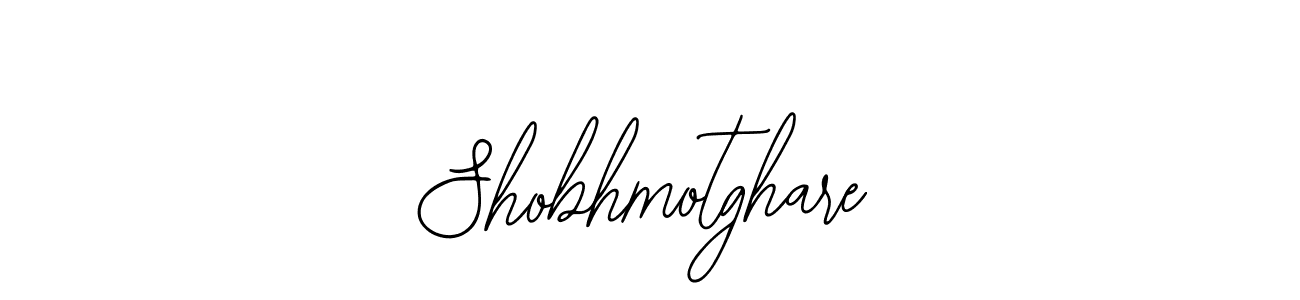 Also we have Shobhmotghare name is the best signature style. Create professional handwritten signature collection using Bearetta-2O07w autograph style. Shobhmotghare signature style 12 images and pictures png