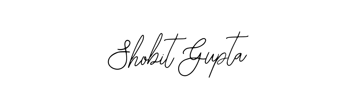 You should practise on your own different ways (Bearetta-2O07w) to write your name (Shobit Gupta) in signature. don't let someone else do it for you. Shobit Gupta signature style 12 images and pictures png