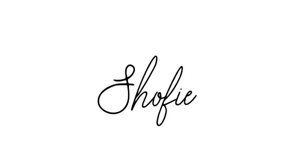 Use a signature maker to create a handwritten signature online. With this signature software, you can design (Bearetta-2O07w) your own signature for name Shofie. Shofie signature style 12 images and pictures png