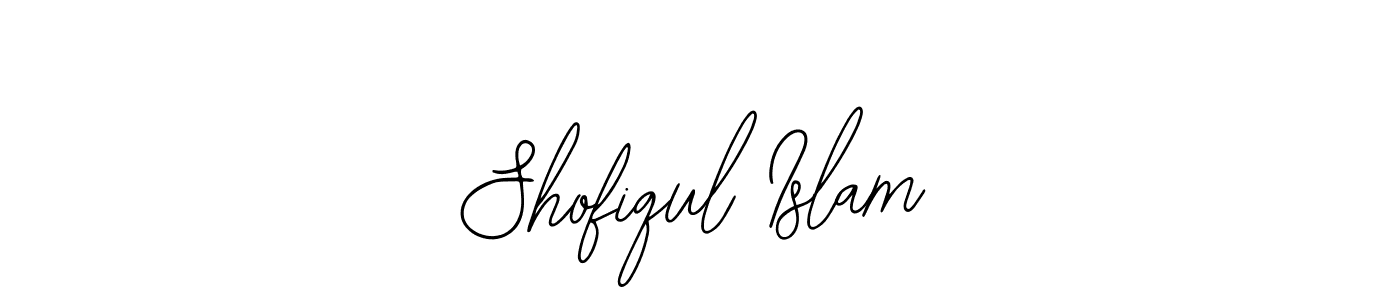 Use a signature maker to create a handwritten signature online. With this signature software, you can design (Bearetta-2O07w) your own signature for name Shofiqul Islam. Shofiqul Islam signature style 12 images and pictures png