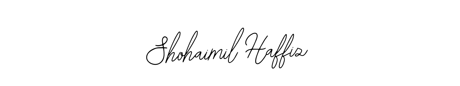 It looks lik you need a new signature style for name Shohaimil Haffiz. Design unique handwritten (Bearetta-2O07w) signature with our free signature maker in just a few clicks. Shohaimil Haffiz signature style 12 images and pictures png