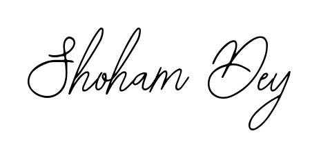 A sleek calligraphic signature for name Shoham Dey utilizing Bearetta-2O07w styling. Great for adding personal signatures to photos and art. Shoham Dey signature style 12 images and pictures png