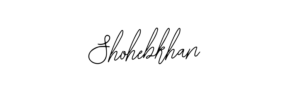 Create a beautiful signature design for name Shohebkhan. With this signature (Bearetta-2O07w) fonts, you can make a handwritten signature for free. Shohebkhan signature style 12 images and pictures png