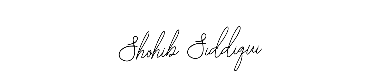 Shohib Siddiqui stylish signature style. Best Handwritten Sign (Bearetta-2O07w) for my name. Handwritten Signature Collection Ideas for my name Shohib Siddiqui. Shohib Siddiqui signature style 12 images and pictures png