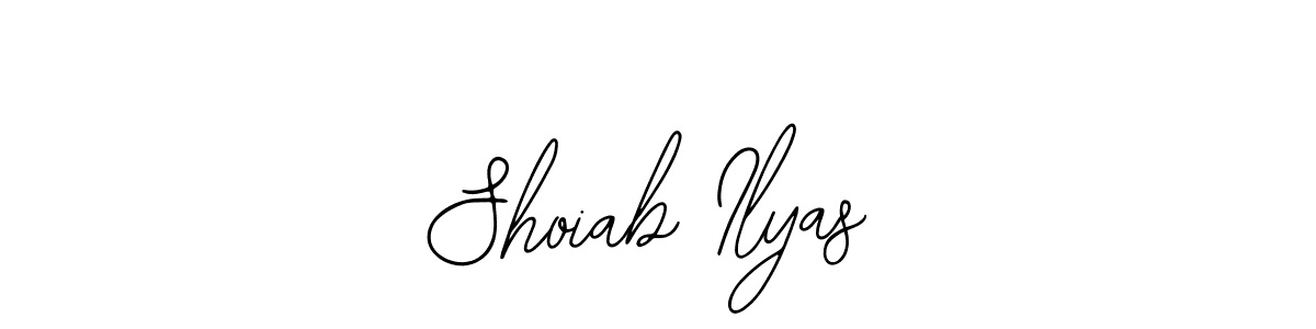 Make a short Shoiab Ilyas signature style. Manage your documents anywhere anytime using Bearetta-2O07w. Create and add eSignatures, submit forms, share and send files easily. Shoiab Ilyas signature style 12 images and pictures png