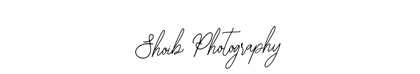 Also we have Shoib Photography name is the best signature style. Create professional handwritten signature collection using Bearetta-2O07w autograph style. Shoib Photography signature style 12 images and pictures png