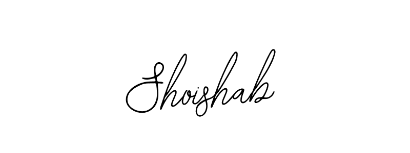 Use a signature maker to create a handwritten signature online. With this signature software, you can design (Bearetta-2O07w) your own signature for name Shoishab. Shoishab signature style 12 images and pictures png