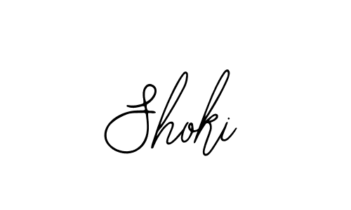 The best way (Bearetta-2O07w) to make a short signature is to pick only two or three words in your name. The name Shoki include a total of six letters. For converting this name. Shoki signature style 12 images and pictures png