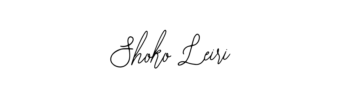 Once you've used our free online signature maker to create your best signature Bearetta-2O07w style, it's time to enjoy all of the benefits that Shoko Leiri name signing documents. Shoko Leiri signature style 12 images and pictures png