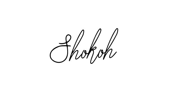How to Draw Shokoh signature style? Bearetta-2O07w is a latest design signature styles for name Shokoh. Shokoh signature style 12 images and pictures png