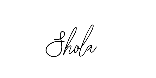 Also You can easily find your signature by using the search form. We will create Shola  name handwritten signature images for you free of cost using Bearetta-2O07w sign style. Shola  signature style 12 images and pictures png