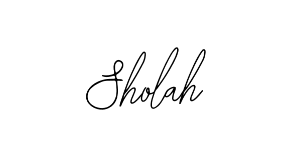 The best way (Bearetta-2O07w) to make a short signature is to pick only two or three words in your name. The name Sholah include a total of six letters. For converting this name. Sholah signature style 12 images and pictures png