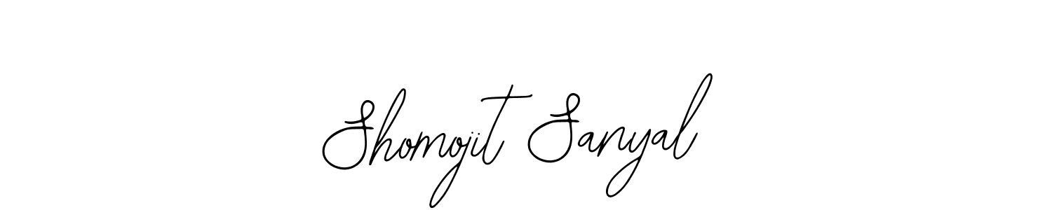 How to Draw Shomojit Sanyal signature style? Bearetta-2O07w is a latest design signature styles for name Shomojit Sanyal. Shomojit Sanyal signature style 12 images and pictures png