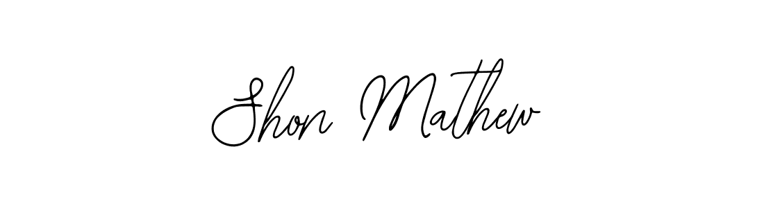 How to Draw Shon Mathew signature style? Bearetta-2O07w is a latest design signature styles for name Shon Mathew. Shon Mathew signature style 12 images and pictures png
