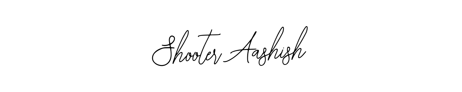 Shooter Aashish stylish signature style. Best Handwritten Sign (Bearetta-2O07w) for my name. Handwritten Signature Collection Ideas for my name Shooter Aashish. Shooter Aashish signature style 12 images and pictures png