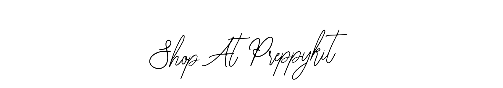 Shop At Preppykit stylish signature style. Best Handwritten Sign (Bearetta-2O07w) for my name. Handwritten Signature Collection Ideas for my name Shop At Preppykit. Shop At Preppykit signature style 12 images and pictures png