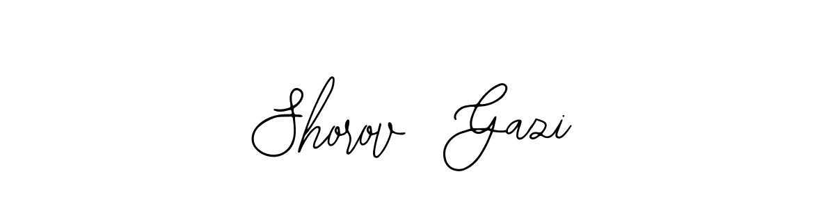 How to Draw Shorov  Gazi signature style? Bearetta-2O07w is a latest design signature styles for name Shorov  Gazi. Shorov  Gazi signature style 12 images and pictures png