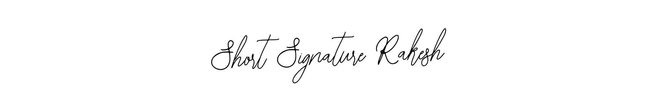Design your own signature with our free online signature maker. With this signature software, you can create a handwritten (Bearetta-2O07w) signature for name Short Signature Rakesh. Short Signature Rakesh signature style 12 images and pictures png