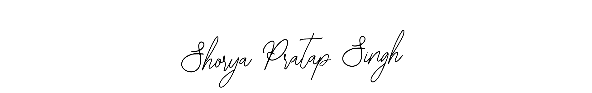 You should practise on your own different ways (Bearetta-2O07w) to write your name (Shorya Pratap Singh) in signature. don't let someone else do it for you. Shorya Pratap Singh signature style 12 images and pictures png