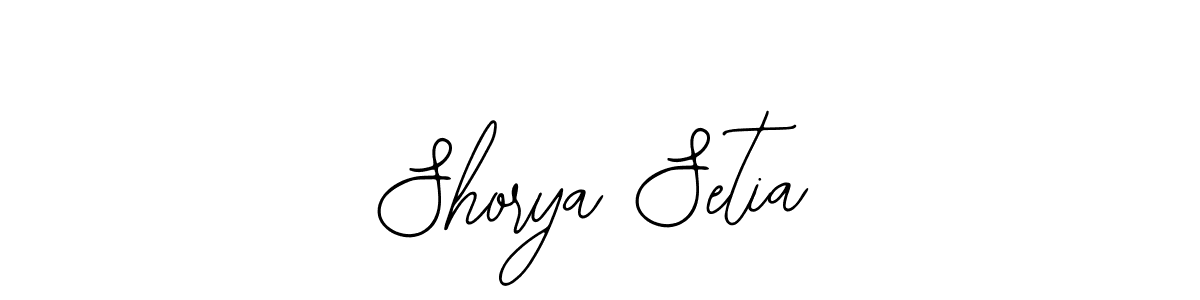 You can use this online signature creator to create a handwritten signature for the name Shorya Setia. This is the best online autograph maker. Shorya Setia signature style 12 images and pictures png