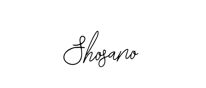 Shosano stylish signature style. Best Handwritten Sign (Bearetta-2O07w) for my name. Handwritten Signature Collection Ideas for my name Shosano. Shosano signature style 12 images and pictures png