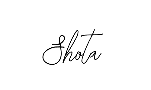 How to make Shota signature? Bearetta-2O07w is a professional autograph style. Create handwritten signature for Shota name. Shota signature style 12 images and pictures png