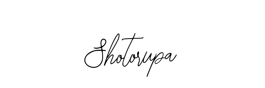 How to make Shotorupa signature? Bearetta-2O07w is a professional autograph style. Create handwritten signature for Shotorupa name. Shotorupa signature style 12 images and pictures png