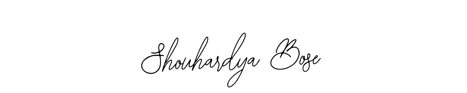 Make a beautiful signature design for name Shouhardya Bose. Use this online signature maker to create a handwritten signature for free. Shouhardya Bose signature style 12 images and pictures png