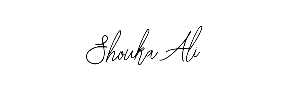 Bearetta-2O07w is a professional signature style that is perfect for those who want to add a touch of class to their signature. It is also a great choice for those who want to make their signature more unique. Get Shouka Ali name to fancy signature for free. Shouka Ali signature style 12 images and pictures png