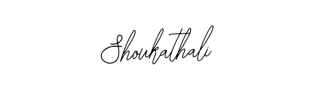 Shoukathali stylish signature style. Best Handwritten Sign (Bearetta-2O07w) for my name. Handwritten Signature Collection Ideas for my name Shoukathali. Shoukathali signature style 12 images and pictures png