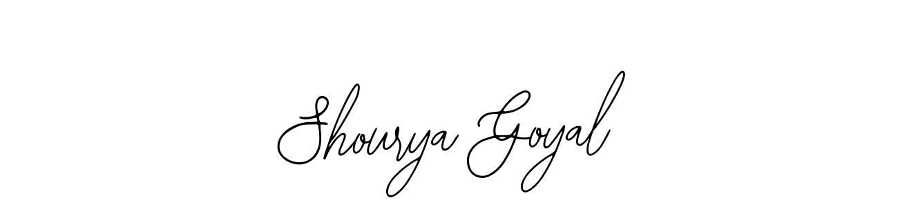 Create a beautiful signature design for name Shourya Goyal. With this signature (Bearetta-2O07w) fonts, you can make a handwritten signature for free. Shourya Goyal signature style 12 images and pictures png