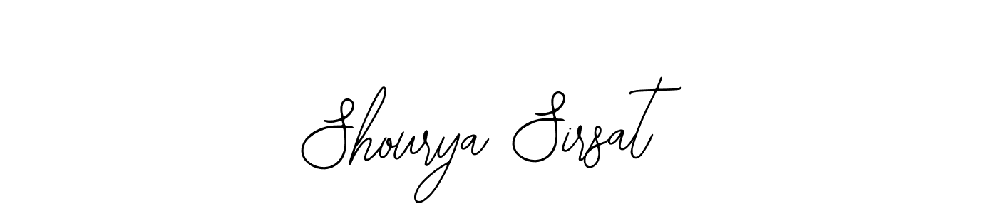 Create a beautiful signature design for name Shourya Sirsat. With this signature (Bearetta-2O07w) fonts, you can make a handwritten signature for free. Shourya Sirsat signature style 12 images and pictures png