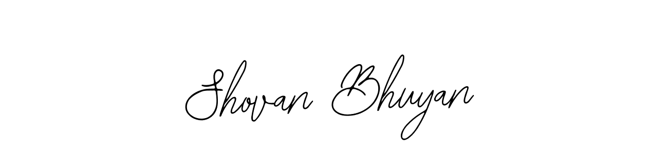 The best way (Bearetta-2O07w) to make a short signature is to pick only two or three words in your name. The name Shovan Bhuyan include a total of six letters. For converting this name. Shovan Bhuyan signature style 12 images and pictures png