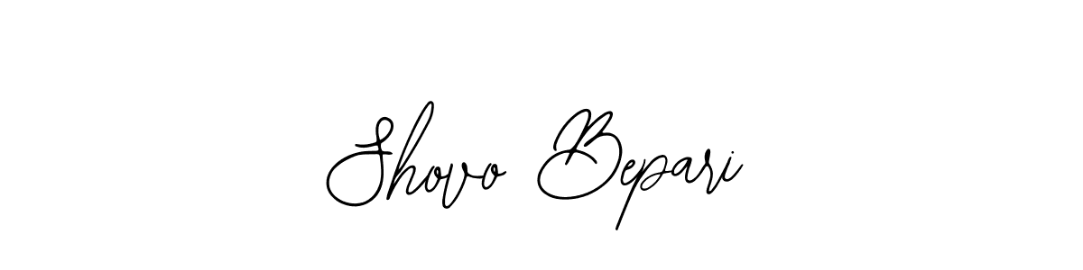 How to make Shovo Bepari signature? Bearetta-2O07w is a professional autograph style. Create handwritten signature for Shovo Bepari name. Shovo Bepari signature style 12 images and pictures png