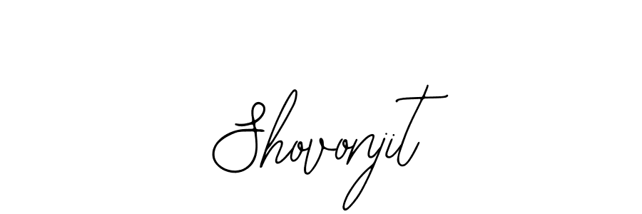 Make a beautiful signature design for name Shovonjit. With this signature (Bearetta-2O07w) style, you can create a handwritten signature for free. Shovonjit signature style 12 images and pictures png