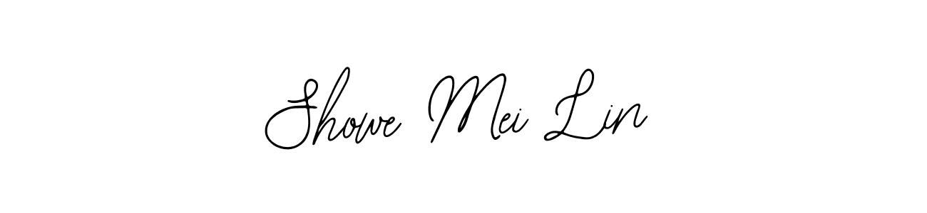 Use a signature maker to create a handwritten signature online. With this signature software, you can design (Bearetta-2O07w) your own signature for name Showe Mei Lin. Showe Mei Lin signature style 12 images and pictures png