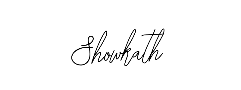 Design your own signature with our free online signature maker. With this signature software, you can create a handwritten (Bearetta-2O07w) signature for name Showkath. Showkath signature style 12 images and pictures png