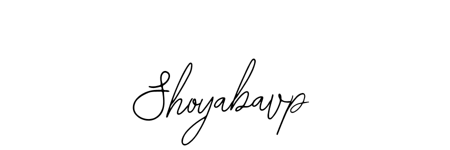 Make a beautiful signature design for name Shoyabavp. With this signature (Bearetta-2O07w) style, you can create a handwritten signature for free. Shoyabavp signature style 12 images and pictures png