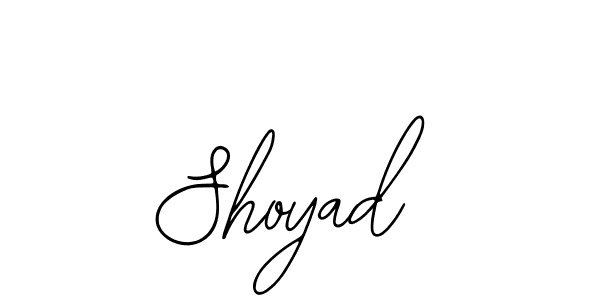 Shoyad stylish signature style. Best Handwritten Sign (Bearetta-2O07w) for my name. Handwritten Signature Collection Ideas for my name Shoyad. Shoyad signature style 12 images and pictures png