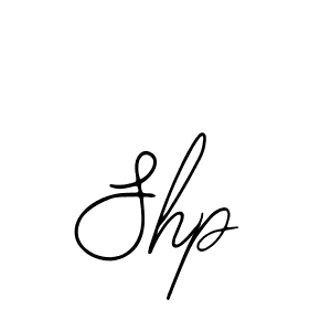 How to make Shp name signature. Use Bearetta-2O07w style for creating short signs online. This is the latest handwritten sign. Shp signature style 12 images and pictures png