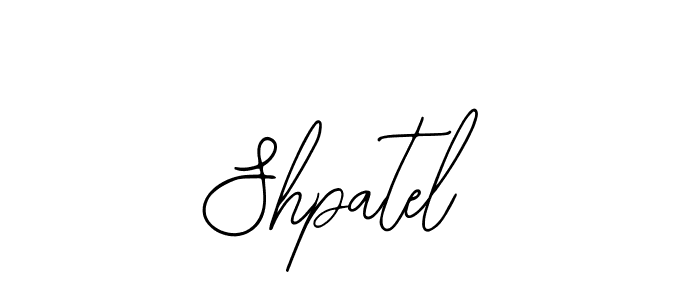 Shpatel stylish signature style. Best Handwritten Sign (Bearetta-2O07w) for my name. Handwritten Signature Collection Ideas for my name Shpatel. Shpatel signature style 12 images and pictures png