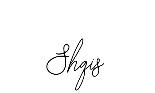 You should practise on your own different ways (Bearetta-2O07w) to write your name (Shqis) in signature. don't let someone else do it for you. Shqis signature style 12 images and pictures png