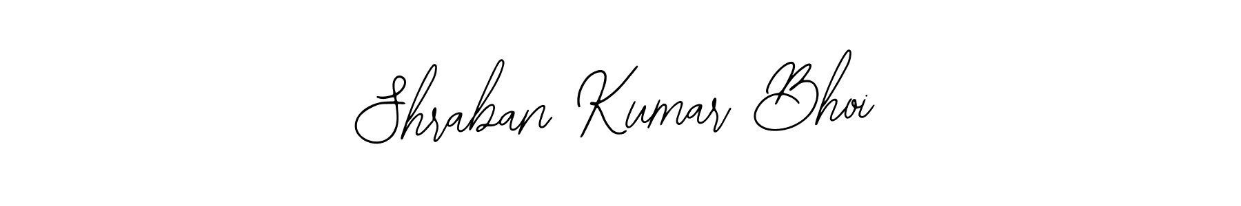 Use a signature maker to create a handwritten signature online. With this signature software, you can design (Bearetta-2O07w) your own signature for name Shraban Kumar Bhoi. Shraban Kumar Bhoi signature style 12 images and pictures png