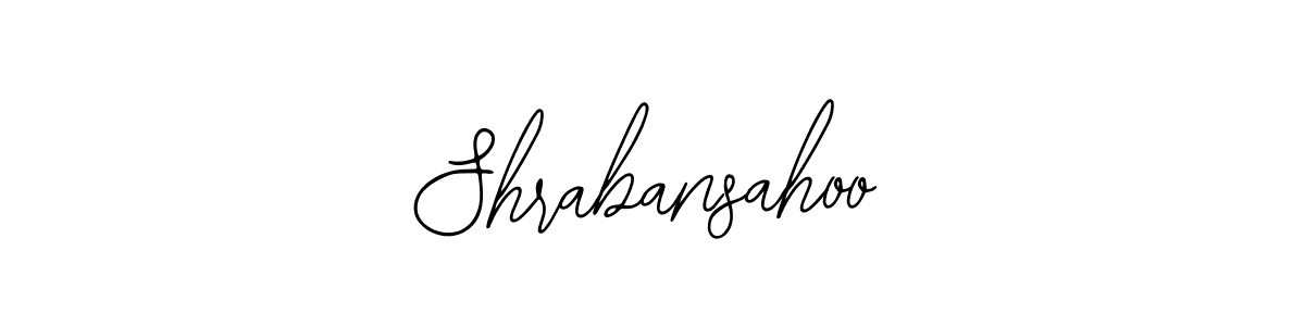 The best way (Bearetta-2O07w) to make a short signature is to pick only two or three words in your name. The name Shrabansahoo include a total of six letters. For converting this name. Shrabansahoo signature style 12 images and pictures png